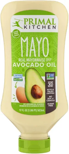 Primal Kitchen Mayonnaise, Avocado Oil (17 fl oz)