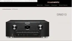 Marantz SR6015 9.2 Channel 8K AV Receiver 3D Audio HEOS Wireless Japan SR 6015