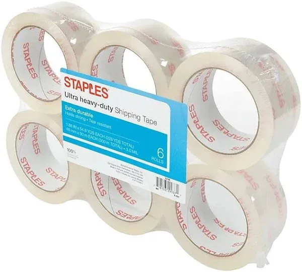 Staples Ultra Heavy Duty Shipping Tape