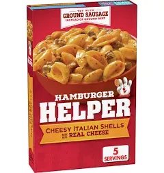 Betty Crocker Hamburger Helper Cheesy Italian Shells