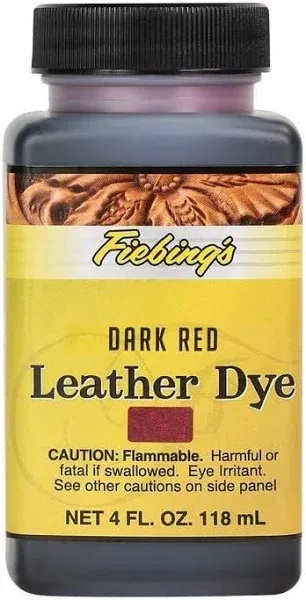 Fiebing's Leather Dye 4 oz - Navy Blue