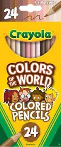 Crayola Colors of the World Colored Pencils