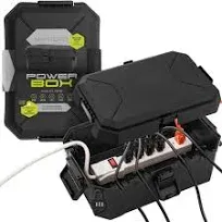 Manterio Power Box IP55 Weatherproof Cord Connection Box