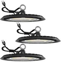 Sunco UFO LED High Bay Light, Plug &amp; Play Lighting for 2 Pack 5000K Daylight