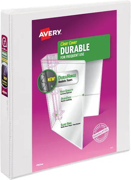 Avery Durable View Binder Slant Rings