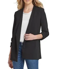 DKNY Women's Open Front Blazer