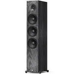 Monolith T5 Floorstanding Tower Speaker - Black (each) Powerful Woofers, Punchy Bass, High Performance Audio, for Home Theater System - Audition