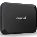 Crucial X9 4TB Portable SSD - Up to 1050MB/s Read - PC and Mac, Lightweight and Small with 3-Month Mylio Photos+ Offer - USB 3.2 External Solid State