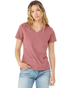 Bella + Canvas Ladies' Relaxed V-Neck T-Shirt