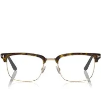 Tom Ford Men&#039;s Eyeglasses TF5504 TF/5504 005 Black Full Rim Optical Frame 54mm