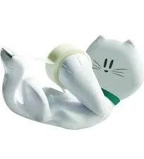 Scotch Cat810 Cat Tape Dispenser + Scotch Magic Tape Sticky Tape 19mm x 8.89m