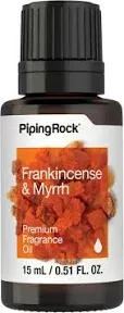 Frankincense & Myrrh Premium Fragrance Oil, 1/2 fl oz (15 mL) Dropper Bottle | PipingRock Health Products