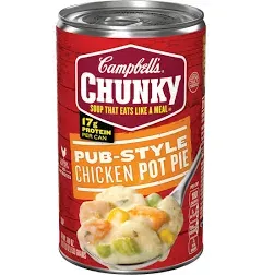 Campbell's Chunky Pub-Style Chicken Pot Pie Soup, 18.8 oz.