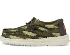 Wally Youth Fish Camo - Olive