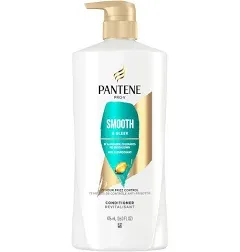 Pantene Pro-V Smooth &amp; Sleek Conditioner, 3.38 fl oz (Pack Of 3)