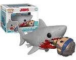 Funko Pop Movies #760 Jaws Shark Biting Quint 2019 Summer Convention Exclusive