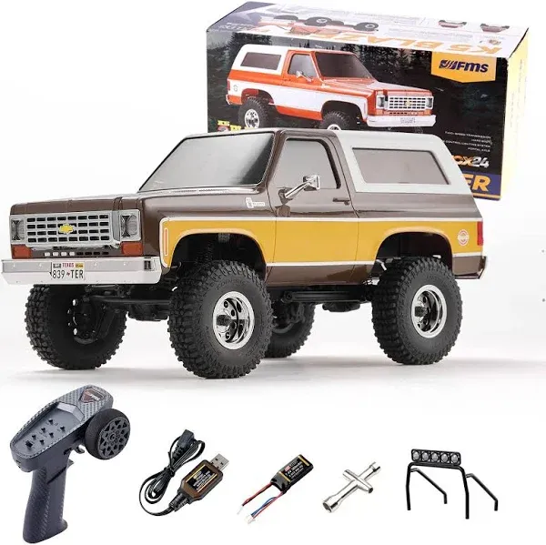 FMS FCX24 RTR Chevrolet K5 Blazer 1/24 2.4g 4WD RC Car Mini Rock