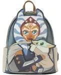 Loungefly The Mandalorian Ahsoka & Grogu Precious Cargo Mini Backpack