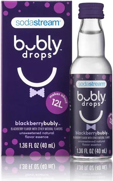 SodaStream Blackberry Bubly Drops