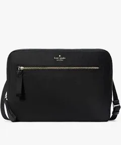 Kate Spade Chelsea Laptop Sleeve with Strap, Black