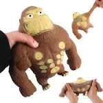 YJHWLF Stretchy Glue-Sand Filled Rubber Gorilla, Latex Gorilla Decompression