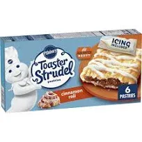 Pillsbury Cinnamon Roll Toaster Strudel Pastries