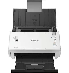 Epson DS-410 B11B249201 Desktop Scanner, Black/White