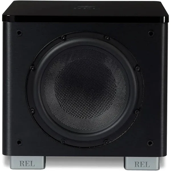 REL Acoustics HT/1003 Subwoofer, HT-Air Wireless Compatible, Line Grained Black