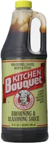 Kitchen Bouquet Browning and Seasoning Sauce 3 (three) 4-Ounce Bottles