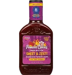 Famous Dave's BBQ Sauce Sweet & Zesty