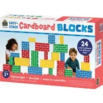 Melissa & Doug 24-Piece Jumbo Cardboard Blocks