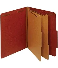 Office Depot Pressboard Classification Folders with Fasteners