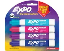 Expo Low Odor Dry Erase Markers