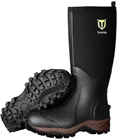 Rubber Neoprene Boots Waterproof Hunting Boots - M12 / Black - TideWe