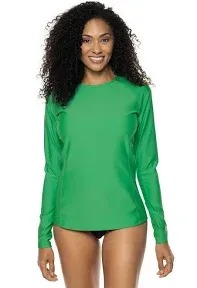 Coolibar Women's Hightide Long Sleeve Swim Shirt