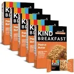 Kind Breakfast Bar Peanut Butter 10.58 Oz 6 Ct