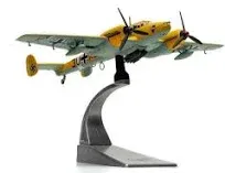 MESSERSCHMITT BF 110E-2 TROP AIRCRAFT &#034;HORST WESSEL&#034; 1/72 MODEL BY CORGI AA38511