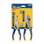 IRWIN VISE-GRIP Pliers Set, 2-Piece (2078702), Blue No Size, 