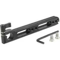 NICEYRIG 15mm Single Rod Clamp with Quick Release NATO Rail Double Sided, 1/4 Thread - 298