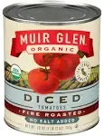 Muir Glen Diced Tomatoes Fire Roasted (1.75 lbs)