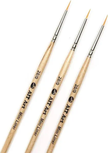 AIT Art Mini Liner Detail Paint Brushes