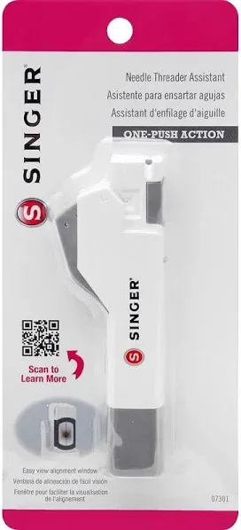 SINGER Needle Threader Assistant w/ Alignment Window  One Push Action  47301 NEW