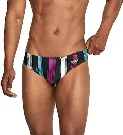 Speedo Men's Swimsuit Brief Creora Highclo Printed