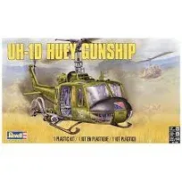 Revell Bell UH-1D Iroquois Huey Gunship Helicopter