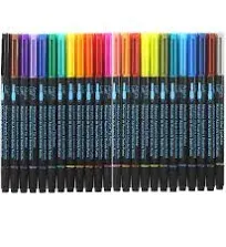 Watercolor 24 Color Dual-Tip Markers by Artist&#039;s Loft™