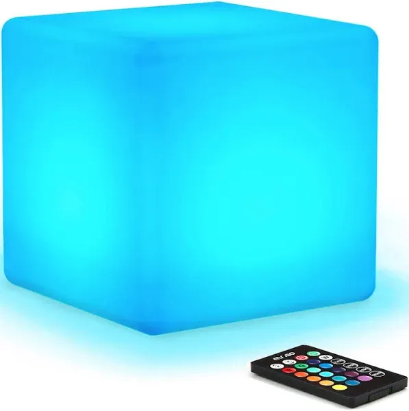 Mr.Go Waterproof Rechargeable LED Color-Changing Light Cube 8