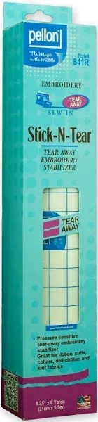 Pellon Stick-N-Tear Away Embroidery Stabilizer