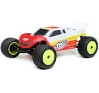 Losi 1/18 Mini-T 2.0 2 Wheel Drive Stadium Truck Brushless RTR  Red LOS01019T1