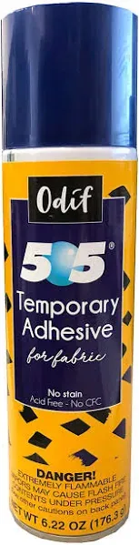 USA 505 Spray &amp; Fix Temporary Fabric Adhesive 3/Pk-12.4Oz, 3 Pack