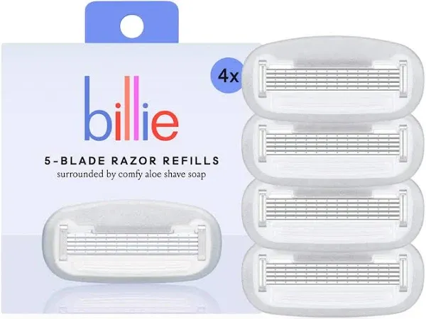 Billie Women’s Razor 5-Blade Refills - 4 count